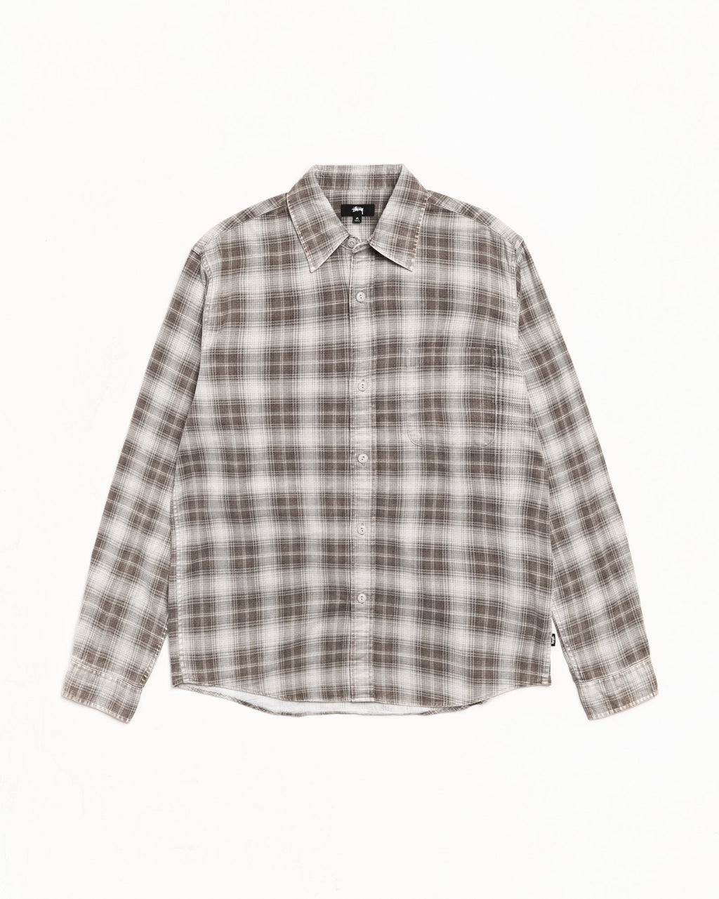 Stussy DAX PRINTED SHIRT BROWN