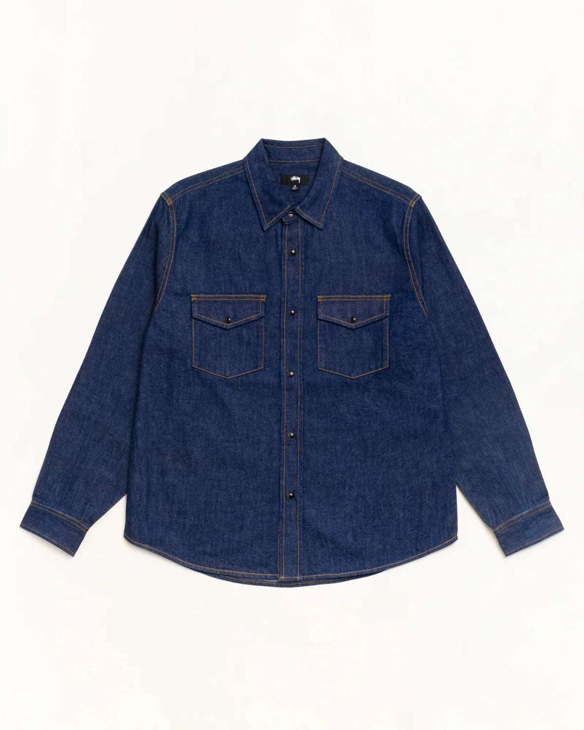 Stussy DENIM WESTERN SHIRT DARK DENIM