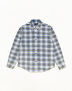 Stussy DAX PRINTED SHIRT BLUE
