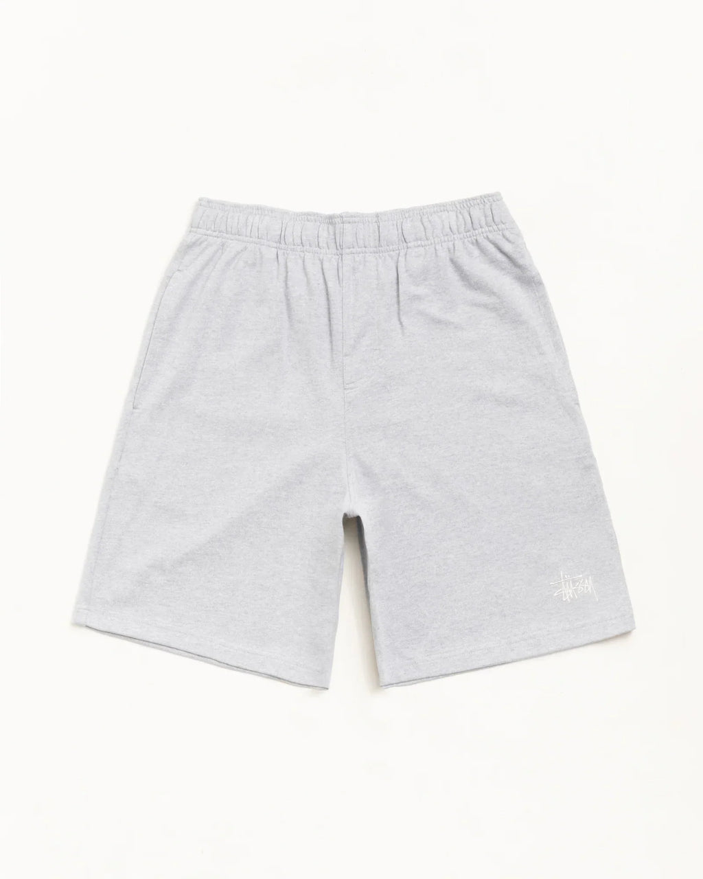 Stussy JERSEY SHORT GREY HEATHER