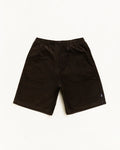 Stussy BAGGY TWILL CORD BEACH SHORT BLACK