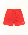 Stussy STOCK WATER SHORT BRITE RED
