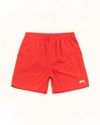 Stussy STOCK WATER SHORT BRITE RED