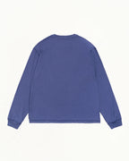 Stussy LAZY LS TEE VINTAGE NAVY