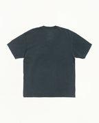 Stussy GARMENT DYED SS TEE FADED BLACK
