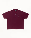 Stussy CLASSIC PIQUE POLO PLUM