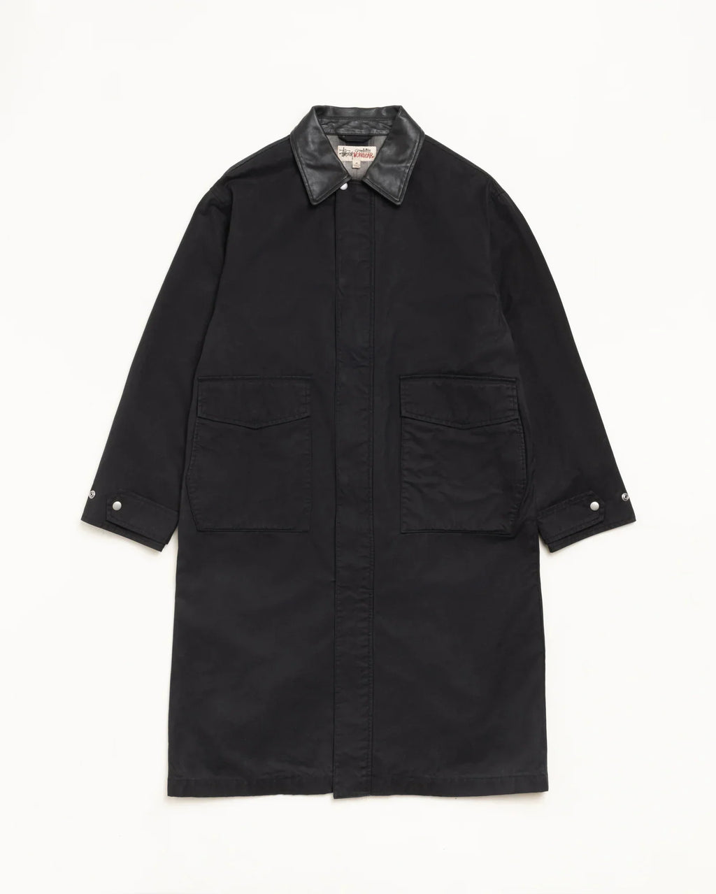 Stussy DUSTER COAT BLACK