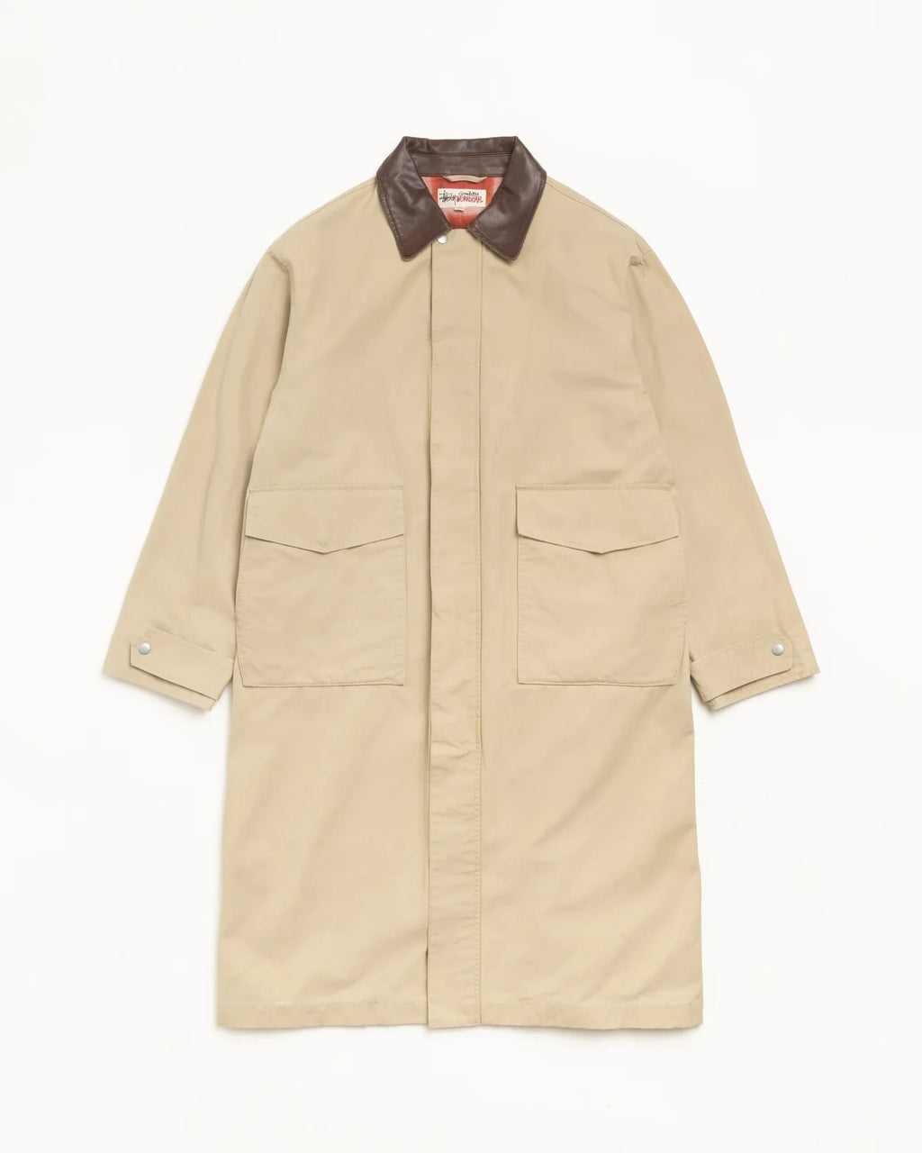 Stussy DUSTER COAT KHAKI