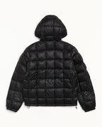 Stussy MIDWEIGHT HOODED PUFFER BLACK