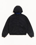 Stussy COASTLINE HOODED JACKET BLACK
