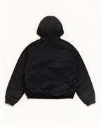 Stussy COASTLINE HOODED JACKET BLACK