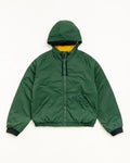 Stussy COASTLINE HOODED JACKET FOREST