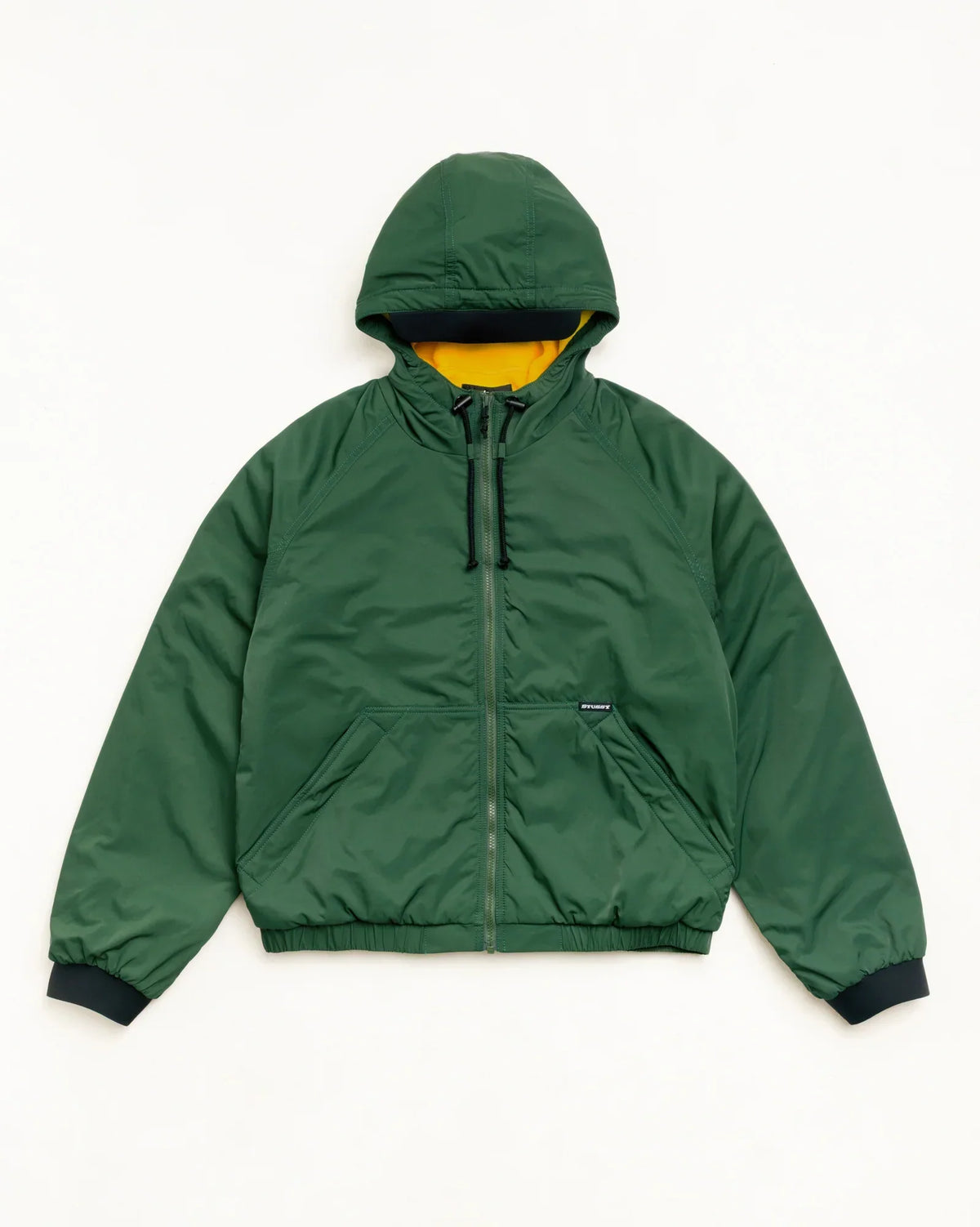 Stussy COASTLINE HOODED JACKET FOREST