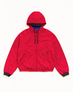 Stussy COASTLINE HOODED JACKET RED