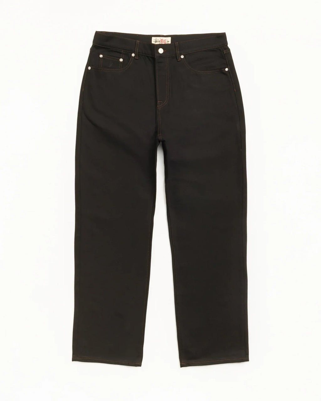 Stussy BIG OL' JEAN DENIM RAW BLACK
