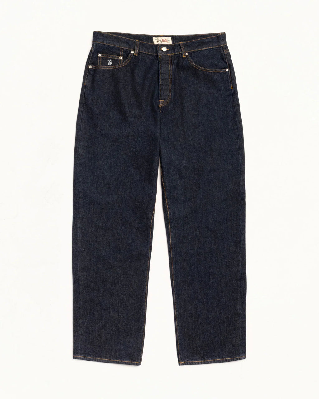 Stussy BIG OL' JEAN DENIM RINSED INDIGO