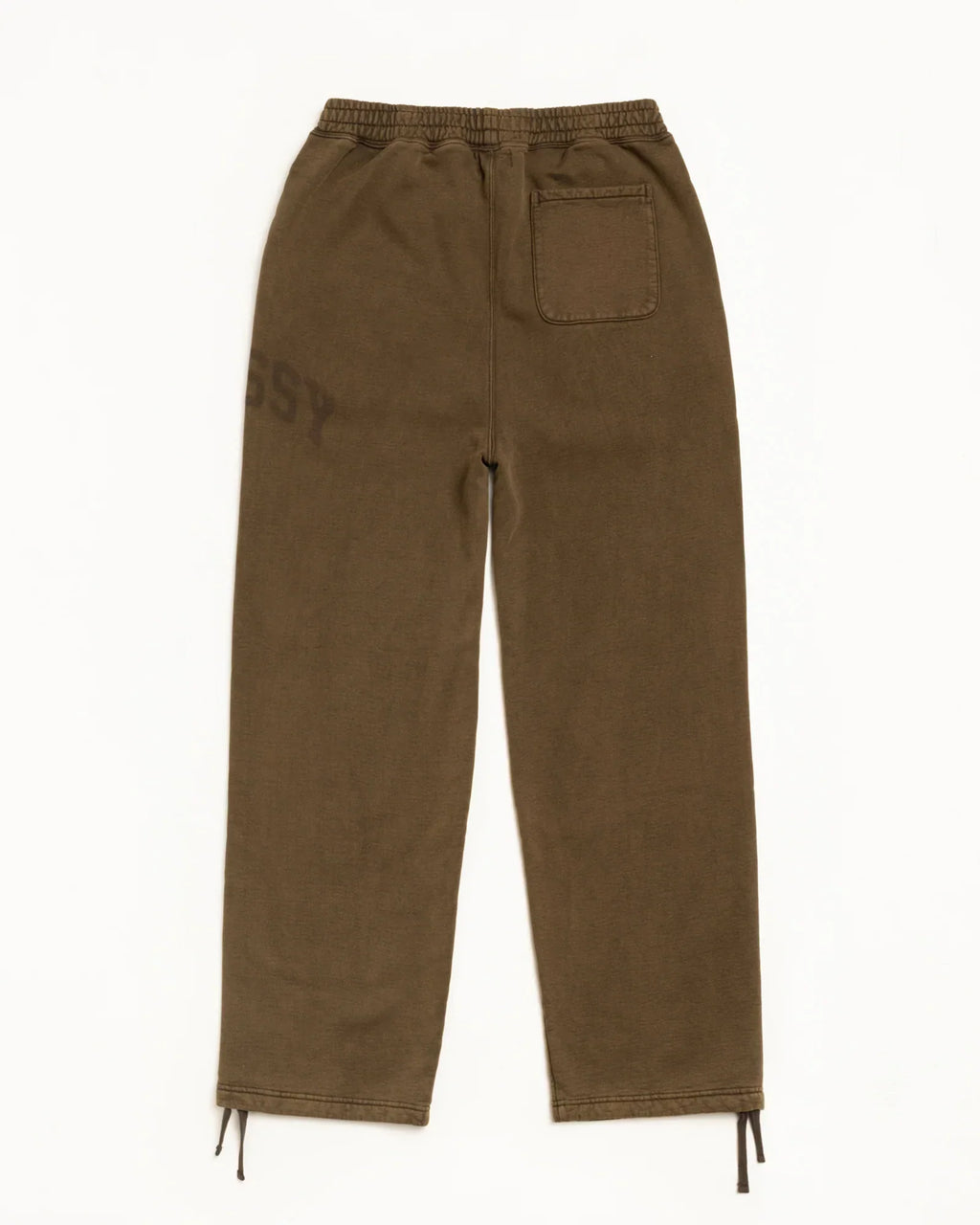 Stussy FADED GRAPHIC FLEECE PANT WASHED OLIVE