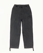 Stussy FADED GRAPHIC FLEECE PANT WASHED BLACK
