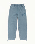 Stussy FADED GRAPHIC FLEECE PANT WASHED NAVY