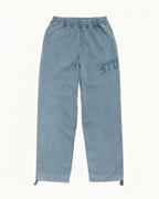 Stussy FADED GRAPHIC FLEECE PANT WASHED NAVY