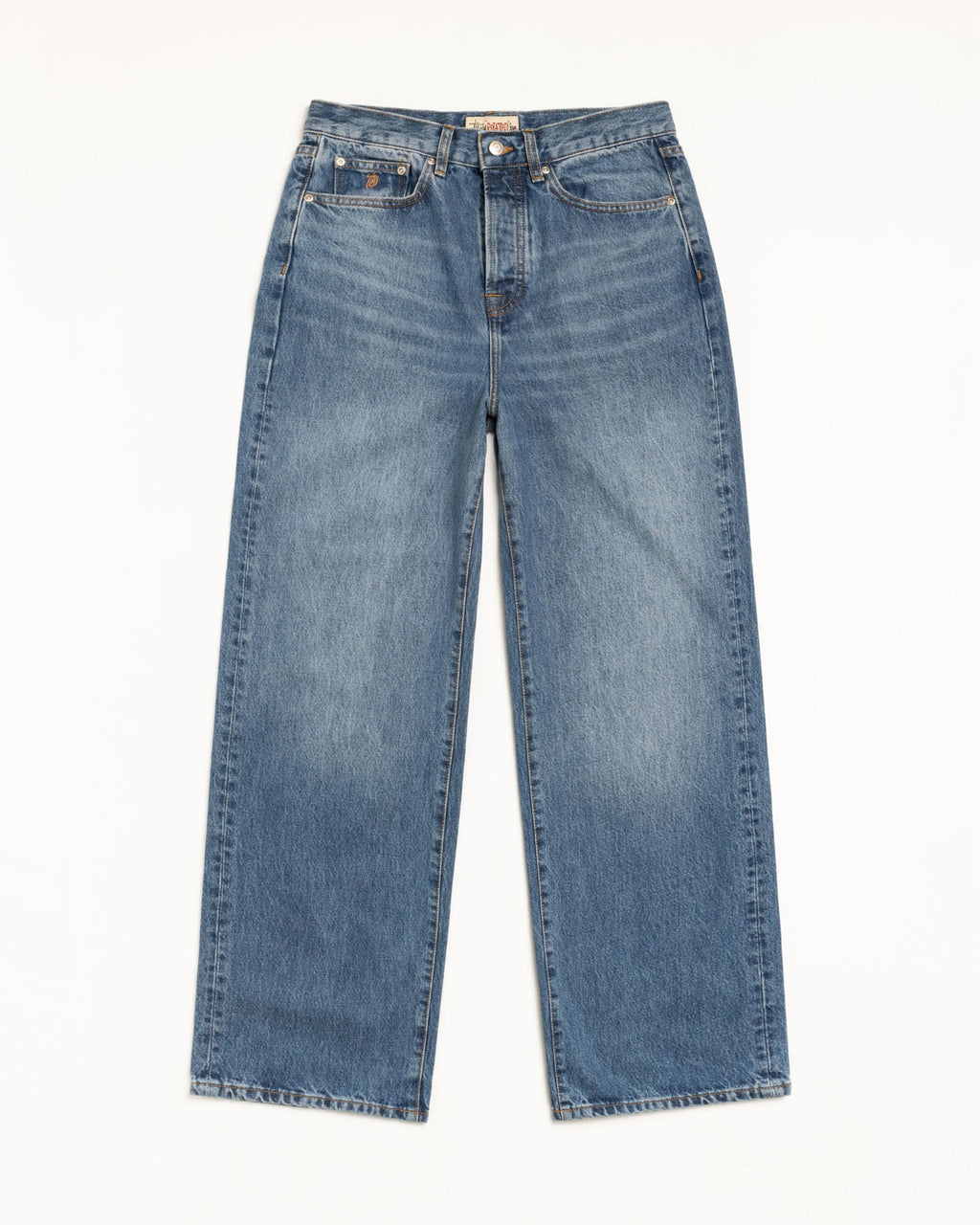 Stussy RELAXED JEAN DENIM MEDIUM BLUE