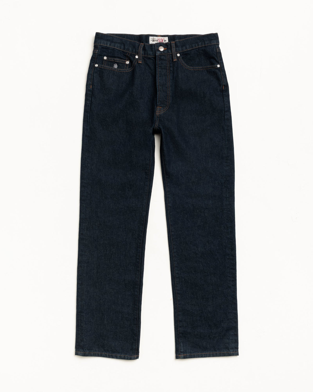 Stussy SLIM JEAN DENIM RINSED INDIGO