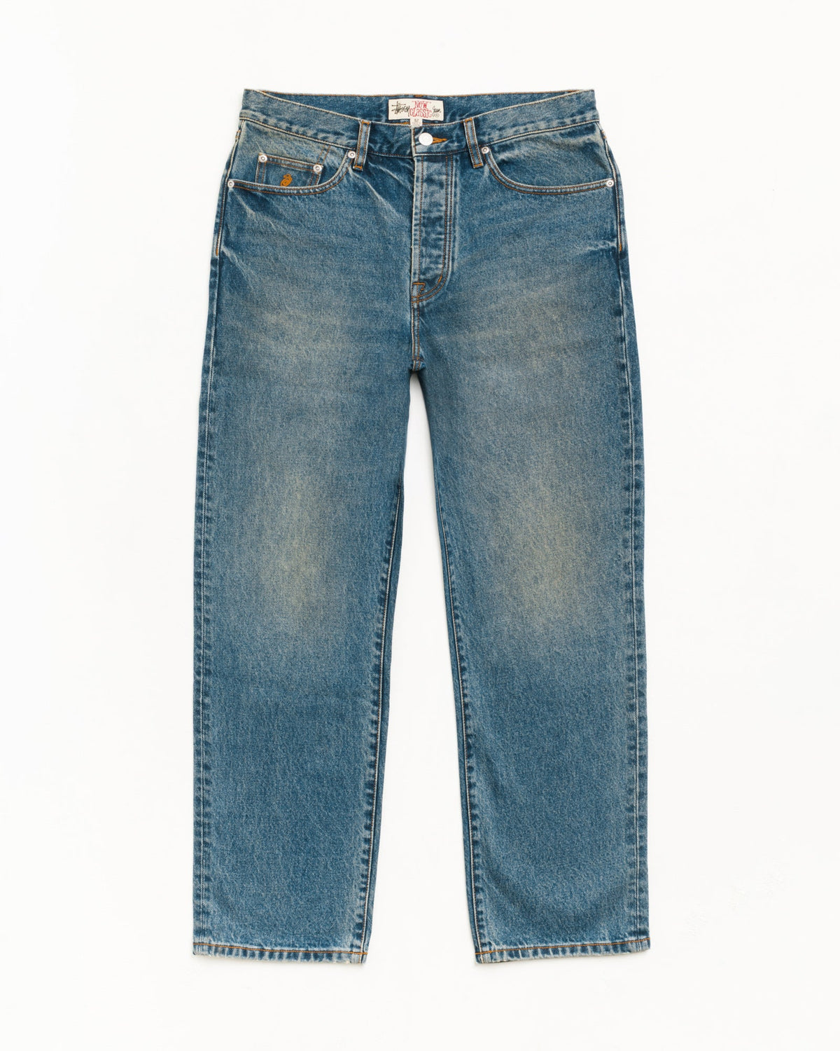Stussy NEW CLASSIC JEAN DENIM DARK WASH INDIGO