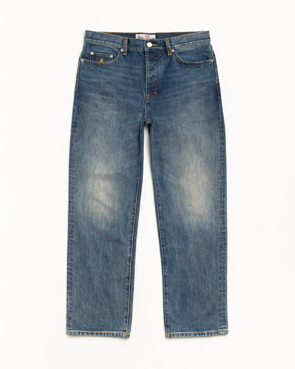 Stussy NEW CLASSIC JEAN SLUB DENIM BLUE