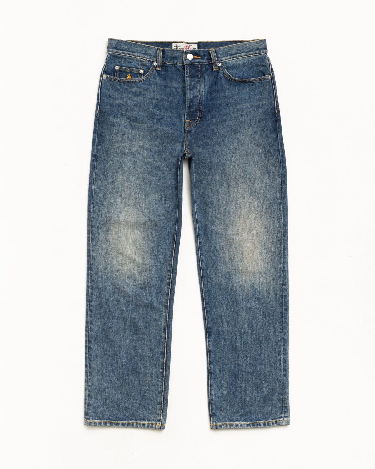 Stussy NEW CLASSIC JEAN SLUB DENIM BLUE