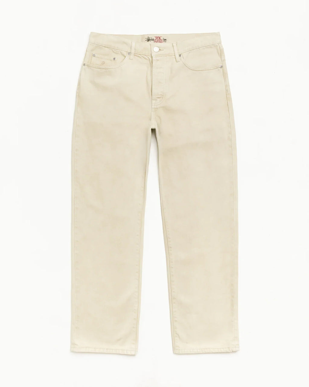 Stussy NEW CLASSIC JEAN OVERDYED SAND