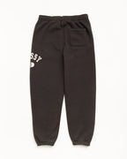 Stussy VARSITY FLEECE PANT WASHED BLACK