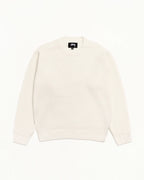 Stussy WAFFLE CASHMERE SWEATER IVORY