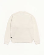 Stussy WAFFLE CASHMERE SWEATER IVORY