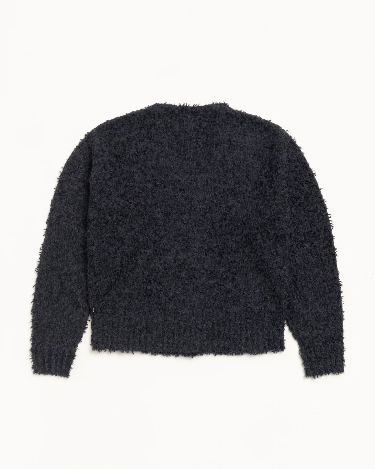 Stussy TEXTURED CARDIGAN BLACK