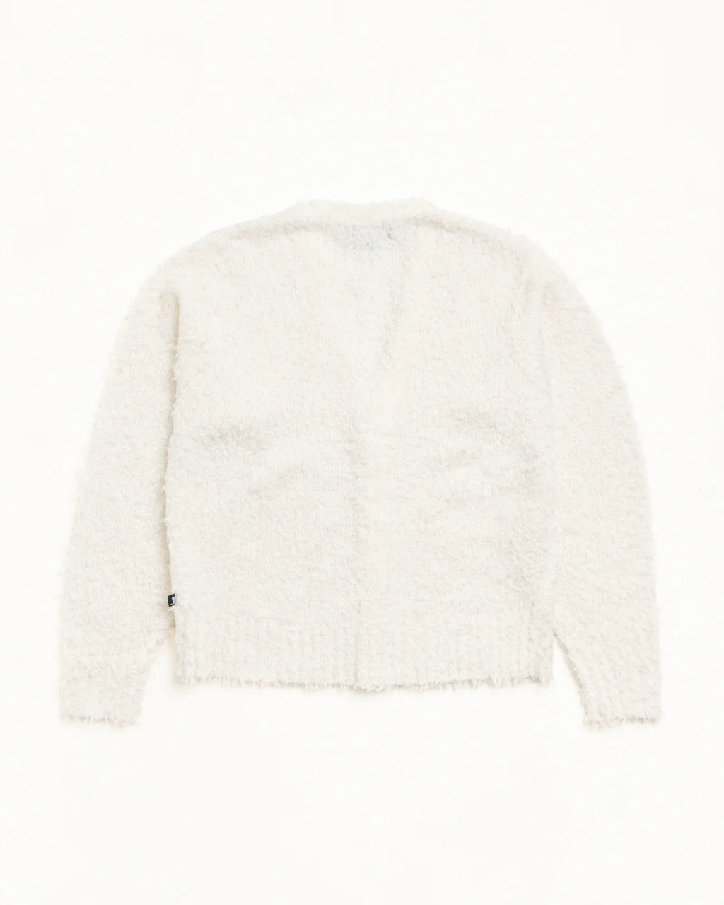 Stussy TEXTURED CARDIGAN OFF WHITE