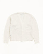 Stussy TEXTURED CARDIGAN OFF WHITE