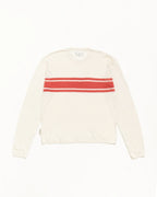 Stussy LIGHTWEIGHT STRIPED SWEATER BONE