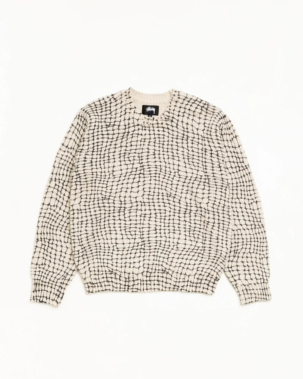 Stussy MESH PRINT SWEATER