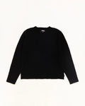 Stussy MERINO ROLL NECK SWEATER BLACK