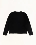 Stussy MERINO ROLL NECK SWEATER BLACK
