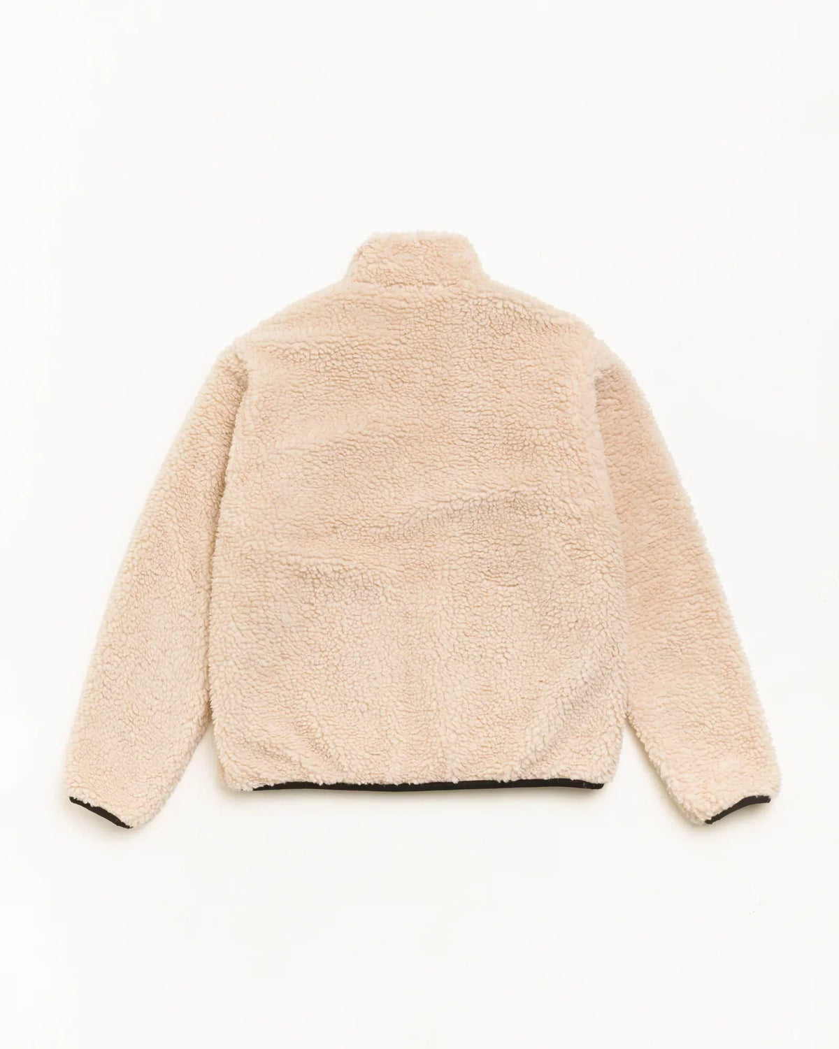 Stussy SHERPA REVERSIBLE JACKET BEIGE