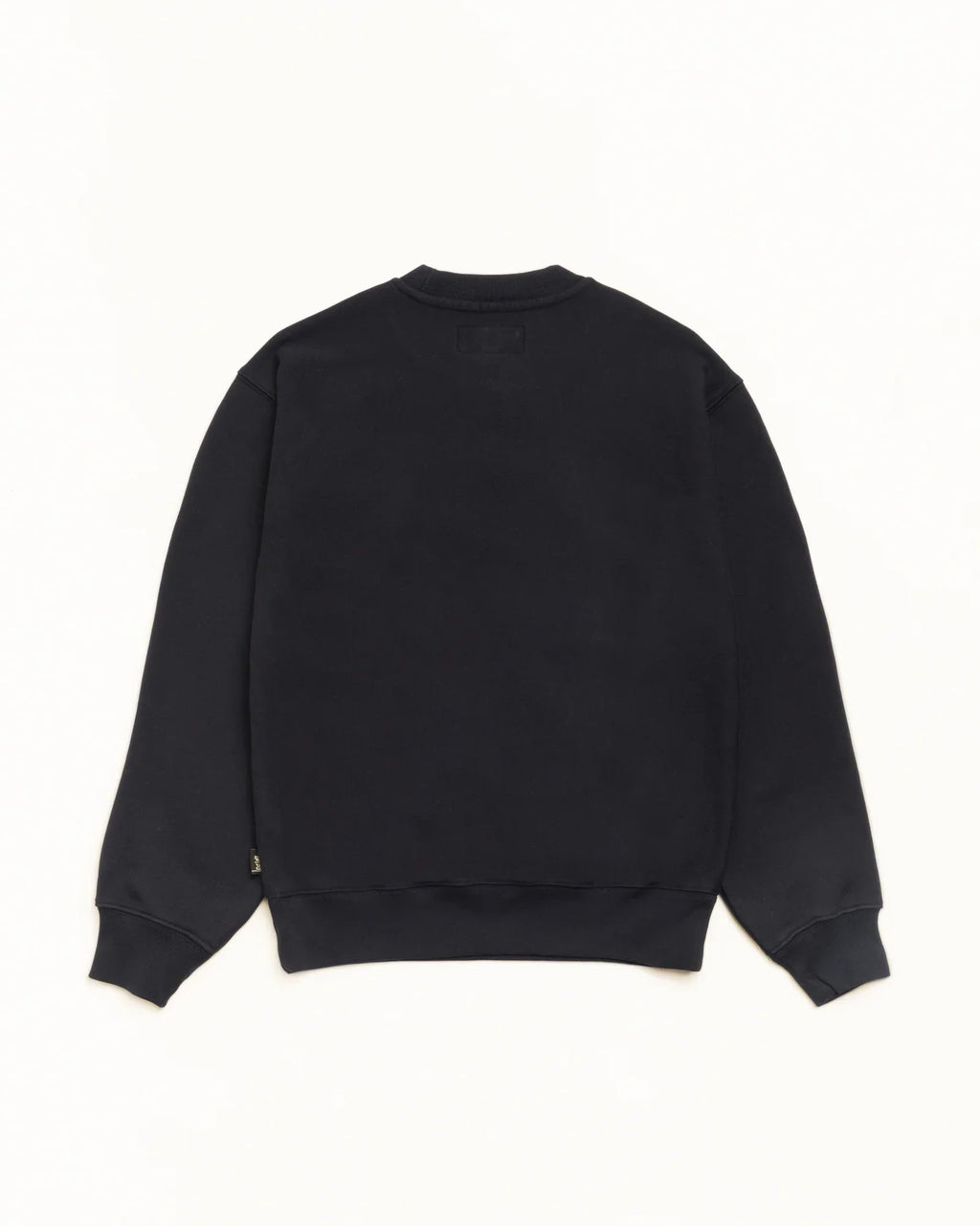 Stussy FLEECE CREW BLACK