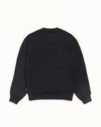 Stussy FLEECE CREW BLACK