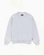 Stussy FLEECE CREW GREY HEATHER