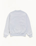 Stussy FLEECE CREW GREY HEATHER