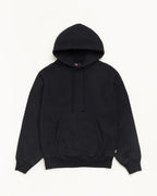 Stussy FLEECE HOODIE BLACK