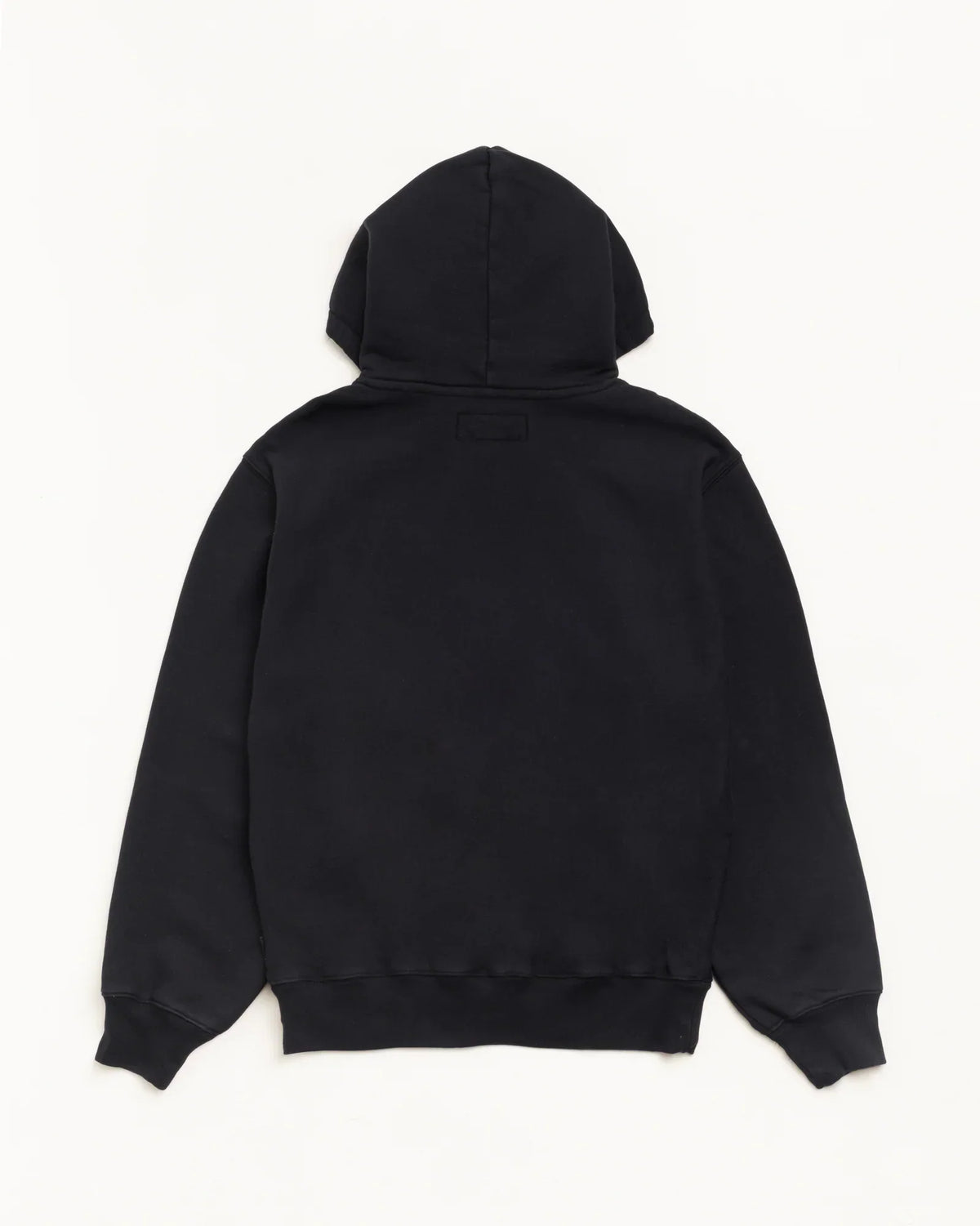 Stussy FLEECE HOODIE BLACK