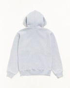 Stussy FLEECE ZIP HOODIE GREY HEATHER