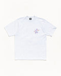 Stussy DOT SURF PUFF PRINT TEE ASH HEATHER