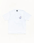 Stussy DOT SURF PUFF PRINT TEE WHITE